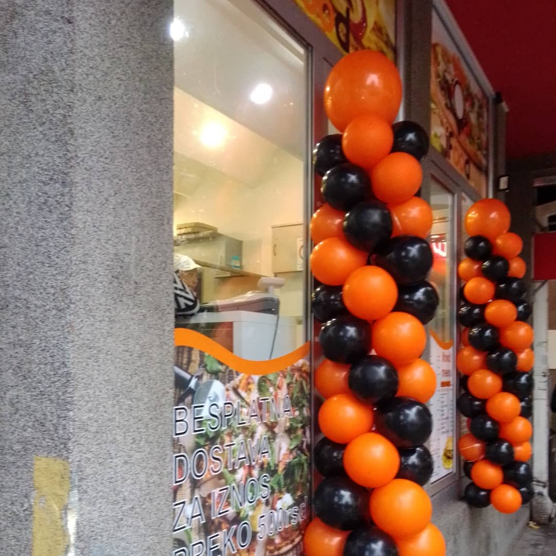 Stubovi i lukovi od&nbsp;balona